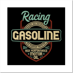 Racing gasoline Posters and Art